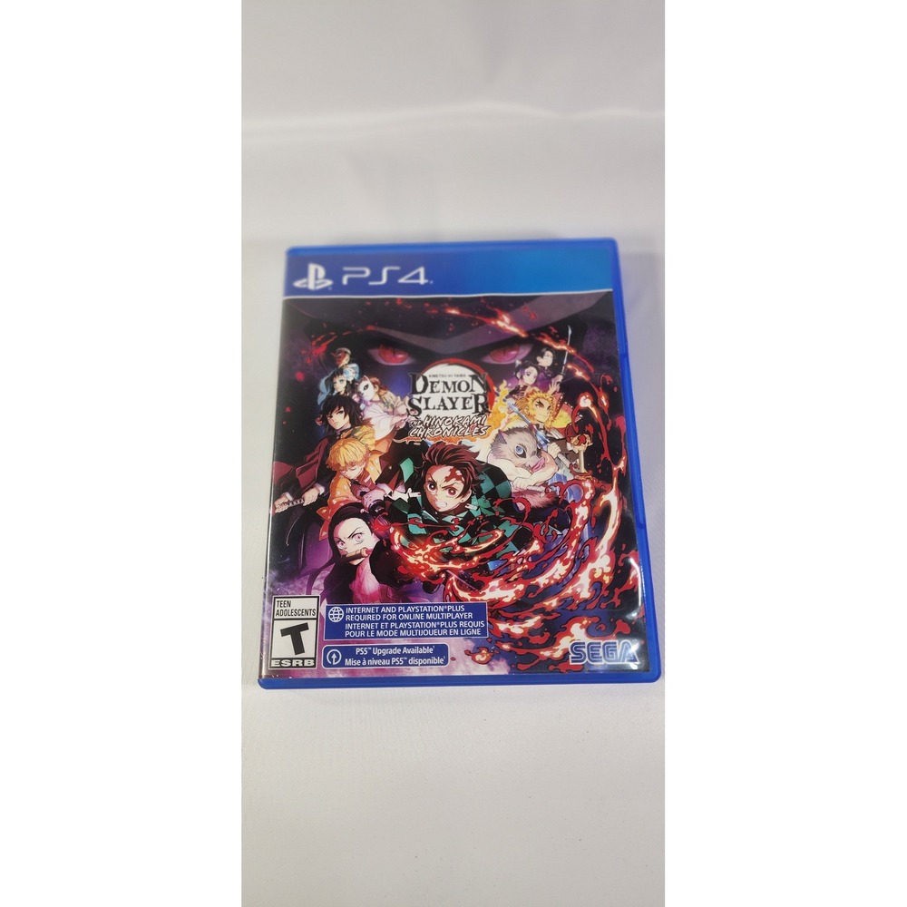 Demon Slayer The Hinokami Chronicles PlayStation 4 Game (No Manual)